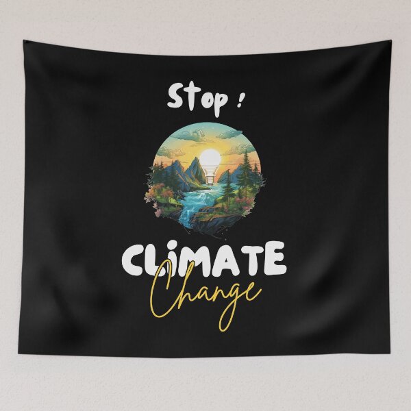 Item preview, Stop climate change, climate control designed and sold by Mateusz Majcherek.