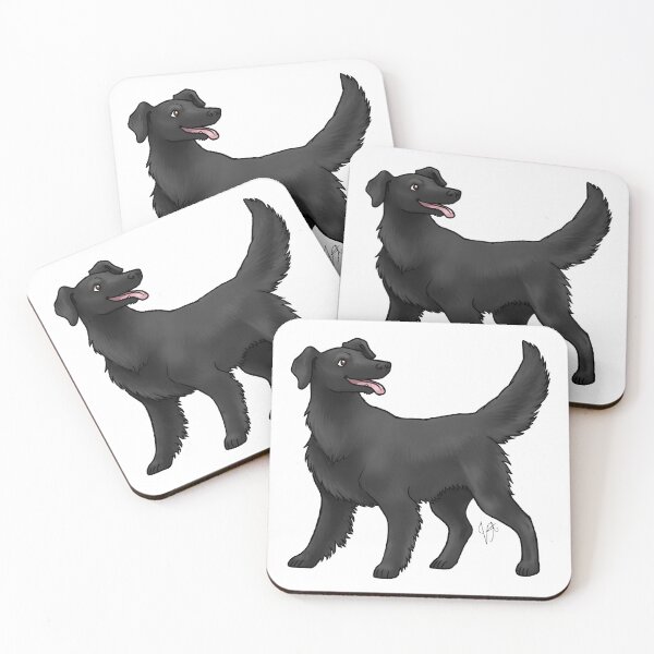 Item preview, Dog - Flat-Coated Retriever - Black designed and sold by Jennifer Stolzer.