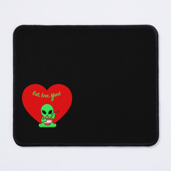 Item preview, Love Yummy Food Alien designed and sold by SimplyOskarArt.