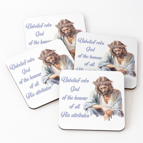 Item preview, Unbelief Robs God designed and sold by WideIsTheGate.