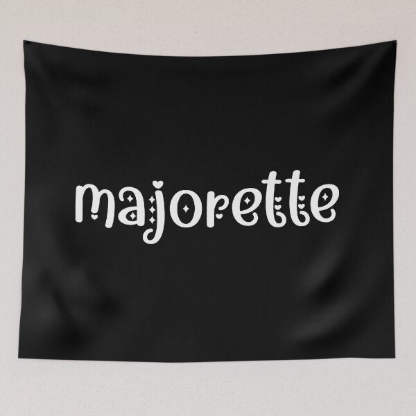 Item preview, majorette (white design) designed and sold by EmeraldeaArt.