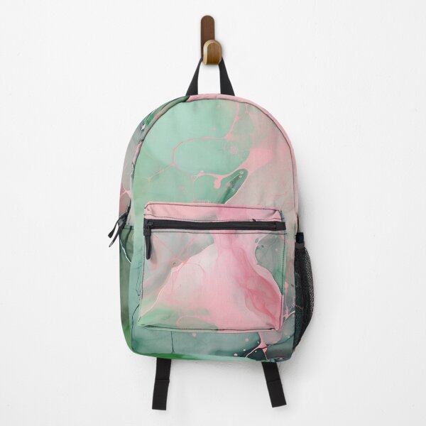 Item preview, Enigmatic Fusion - Abstract Painting of Pink, Green, and Black designed and sold by vadimcarazan.