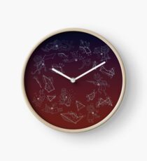 Night in the Woods Constellations Clock