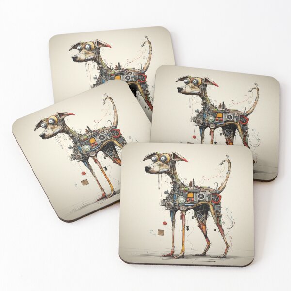 Item preview, robot dog designed and sold by hhh-art.