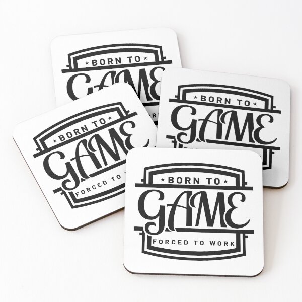 Item preview, Born to Game Logo designed and sold by ClovenPavn.