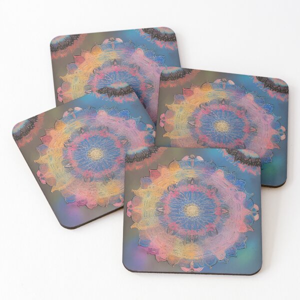 Item preview, Painted Mandala Circle Art 55 by MMA designed and sold by spacemandala.