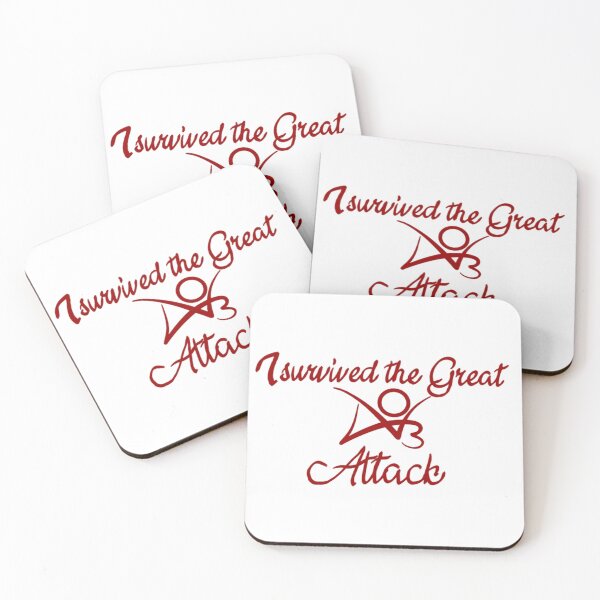 Item preview, I Survived the AO3 Attack designed and sold by Pika_Blue-Flames.