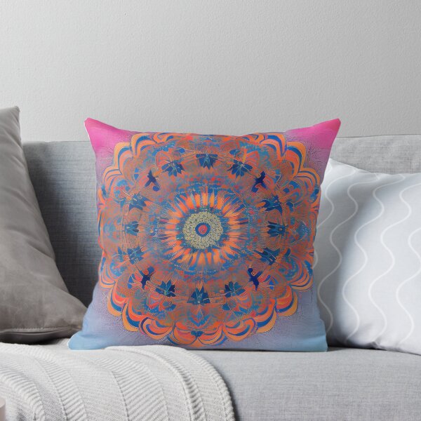 Item preview, Painted Mandala Circle Art 52 by MMA designed and sold by spacemandala.