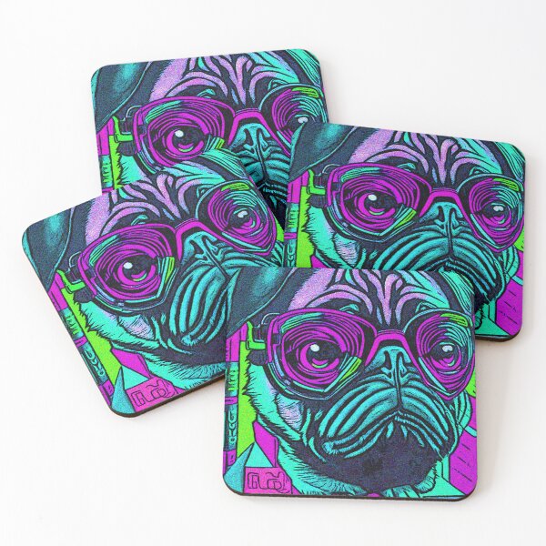 Item preview, Pug in the NEWS 5 designed and sold by RedBluffTraders.