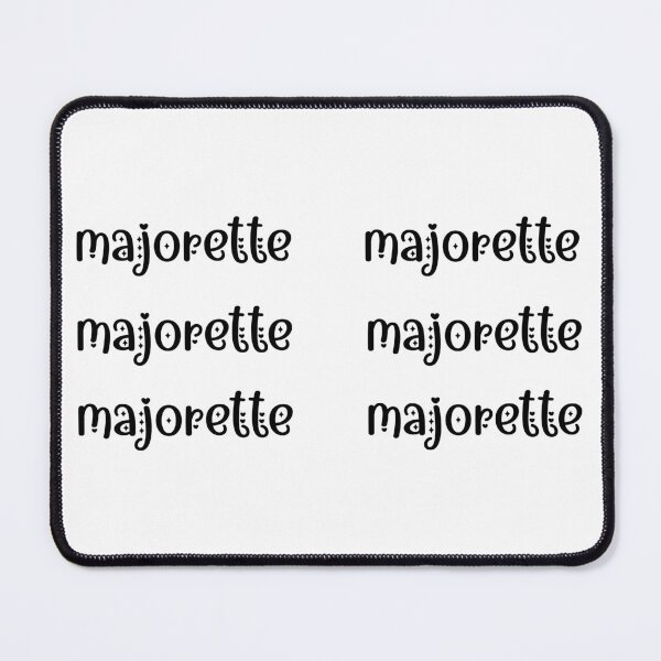 Item preview, majorette (black design) sticker set, sticker bundle, 6 pieces set designed and sold by EmeraldeaArt.