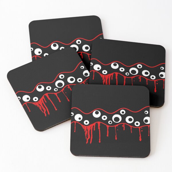 Item preview, Funny Halloween Googly Eyes and Blood Faultline Style  designed and sold by Greenbaby.