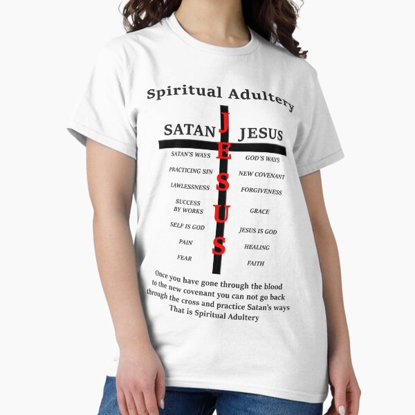 Item preview, Spiritual Adultery  designed and sold by WideIsTheGate.