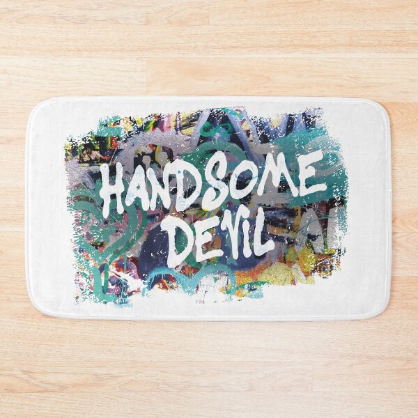 Item preview, Handsome Devil Graffiti Song Title by The Smiths designed and sold by DefintionArt.