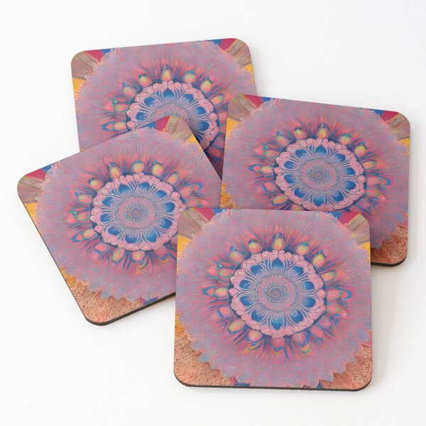 Item preview, Painted Mandala Circle Art 50 by MMA designed and sold by spacemandala.