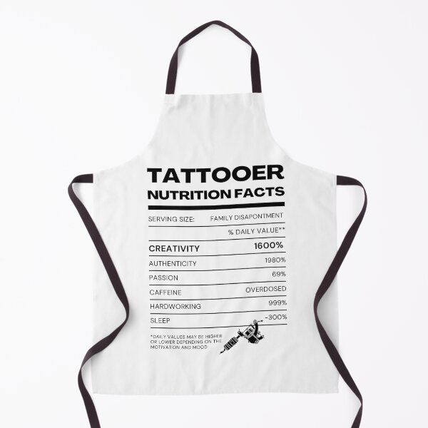Item preview, Tattooer facts - black lettering designed and sold by Jesanns.