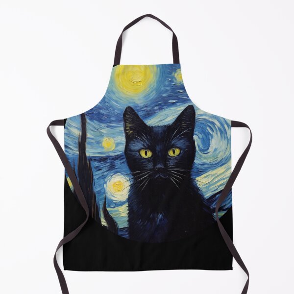 Artikelvorschau, Van-Gogh-Stil-Katze entworfen und verkauft von Vangoholic.