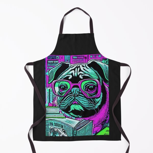 Item preview, Pug in the NEWS 6 designed and sold by RedBluffTraders.