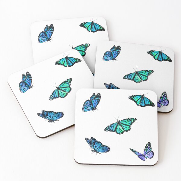 Item preview, Northern Lights Butterflies Sticker Pack designed and sold by casserolestan.
