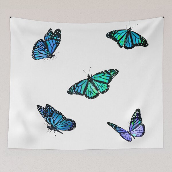 Item preview, Northern Lights Butterflies Sticker Pack designed and sold by casserolestan.