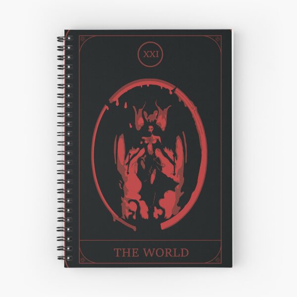 Item preview, THE WORLD tarot card designed and sold by isabella lugo amaro.
