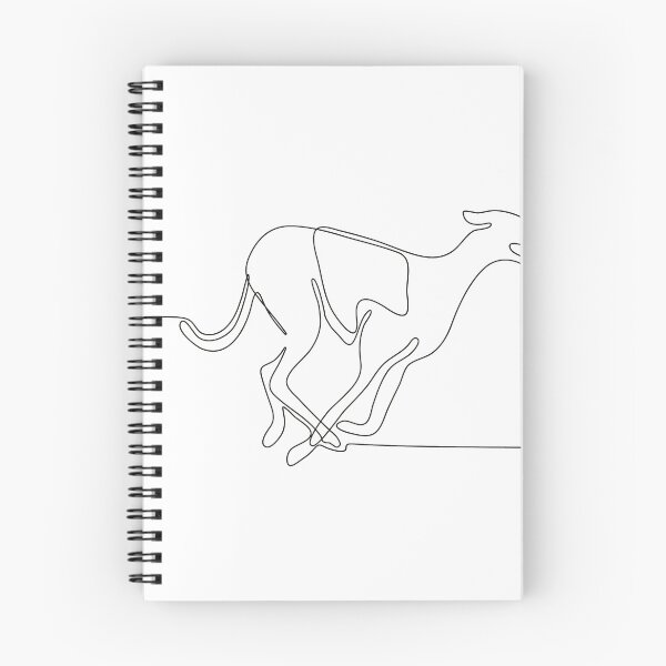 Item preview, Greyhound Racing Continuous Line designed and sold by patrimonio.
