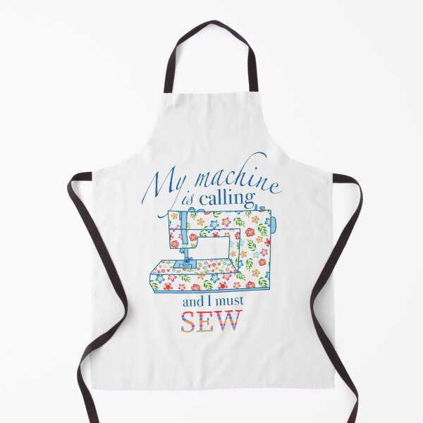 Item preview, My Machine is Calling and I Must SEW! designed and sold by creativebeeshop.