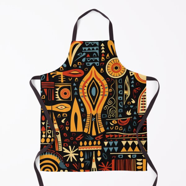 Item preview, Vibrant African-Inspired Pattern designed and sold by MyMerryMary.
