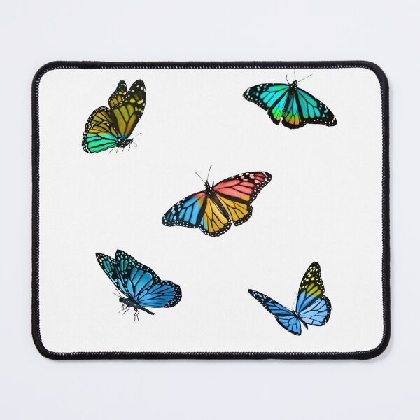 Item preview, Colourblock Butterflies Sticker Pack designed and sold by casserolestan.
