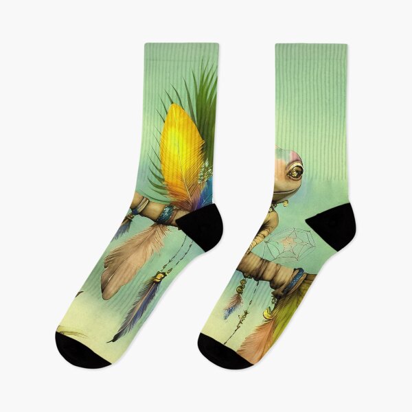 Item preview, Gecko Cute Bohemian Lizard on Boho Feathers Branch - AI Art 2 of 4 designed and sold by Beachy.