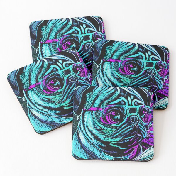 Item preview, Pug in the NEWS 8 designed and sold by RedBluffTraders.