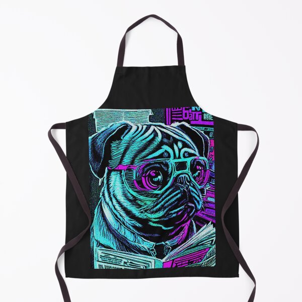 Item preview, Pug in the NEWS 8 designed and sold by RedBluffTraders.