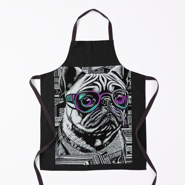 Item preview, Pug in the NEWS 9 designed and sold by RedBluffTraders.