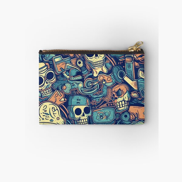 Item preview, Rebel Bones: A Radical Skull Print designed and sold by Anto2030.