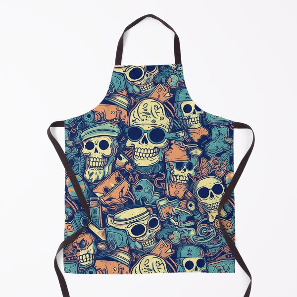 Item preview, Rebel Bones: A Radical Skull Print designed and sold by Anto2030.