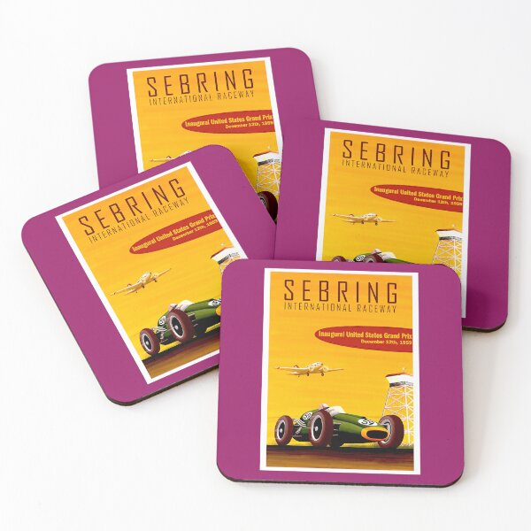 Item preview, SEBRING  Vintage 1959 Grand Prix Auto Racing Print 	 	 designed and sold by iekaigohed39.