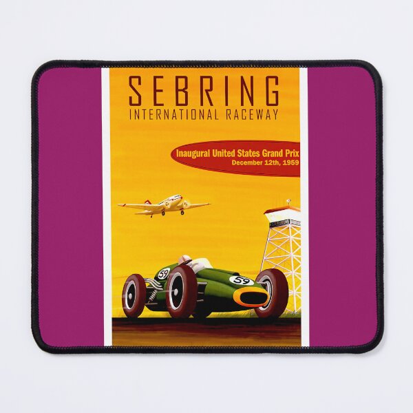 Item preview, SEBRING  Vintage 1959 Grand Prix Auto Racing Print 	 	 designed and sold by iekaigohed39.