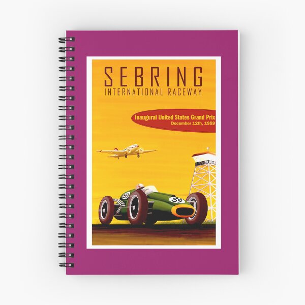 Item preview, SEBRING  Vintage 1959 Grand Prix Auto Racing Print 	 	 designed and sold by iekaigohed39.