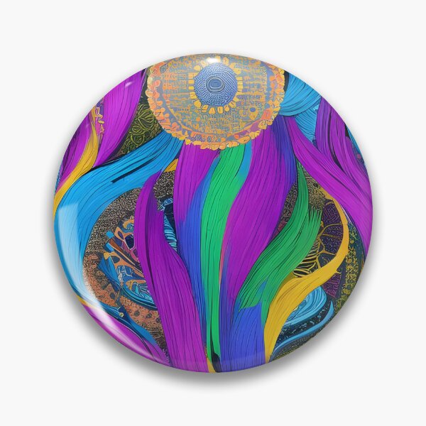 Item preview, Painted Mandala Circle Art 47 by MMA designed and sold by spacemandala.