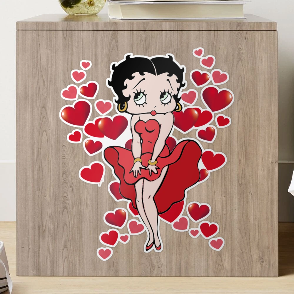 Betty Boop Sticker for Sale by John Campbell