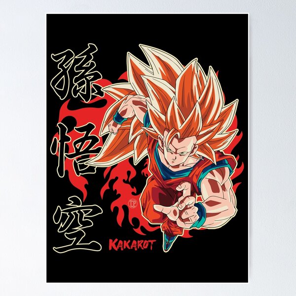 Goku SSJ 1 Poster for Sale by LewisDCerrato