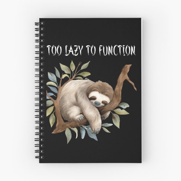 Item preview, Too Lazy To Function designed and sold by SunnyFunnyArt.