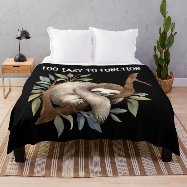 Item preview, Too Lazy To Function designed and sold by SunnyFunnyArt.