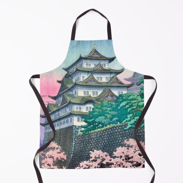 Item preview, Classic Ukiyo-e Woodblock Painting Landscape Art: NAGOYA CASTLE by Tsuchiya Kouitsu designed and sold by Wa-Fusion.