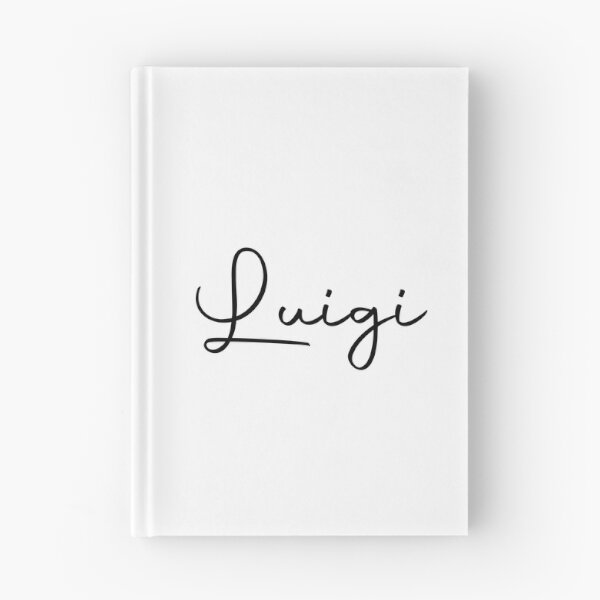 Artikelvorschau, Luigi Cursive Name Label entworfen und verkauft von NafilNafiz.
