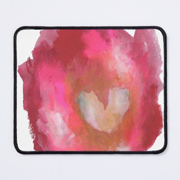 Item preview, Expressive fire heart painting designed and sold by AnissaF.