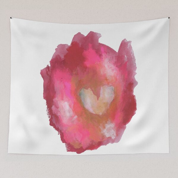 Item preview, Expressive fire heart painting designed and sold by AnissaF.
