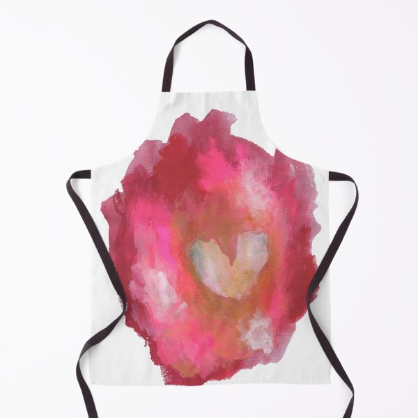 Item preview, Expressive fire heart painting designed and sold by AnissaF.