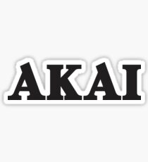 Akai Logo Merchandise Sticker