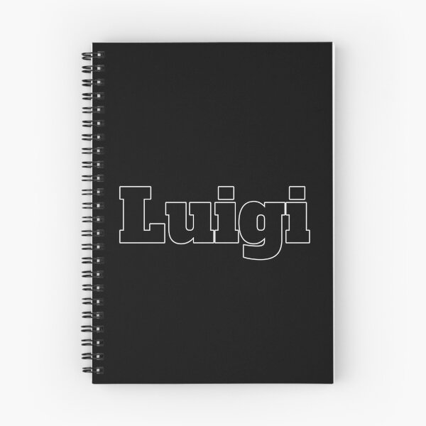 Item preview, Luigi Bold Name Label (Black) designed and sold by NafilNafiz.