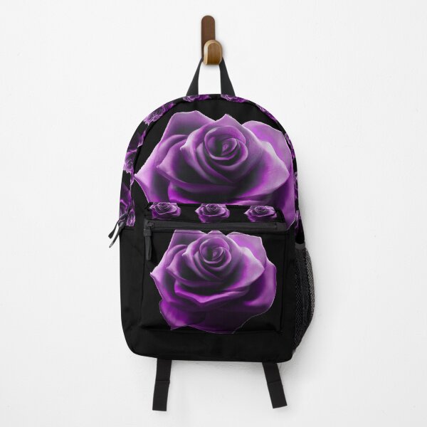 Item preview, Purple Rose Backpack designed and sold by AtlantisApparel.
